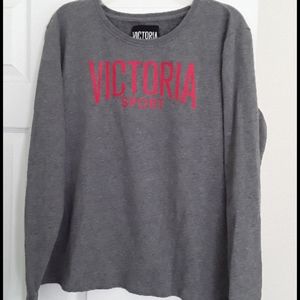 Dark gray lightweight sweatshirt